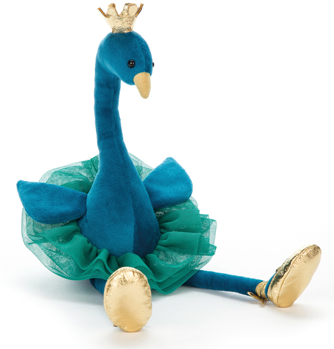 Fancy Påfågel, 34cm från Jellycat